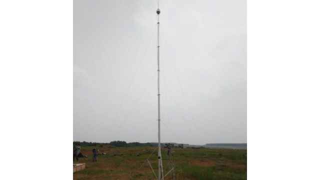 光束升降式（移動）避雷針20米